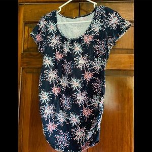 Motherhood navy maternity shirt